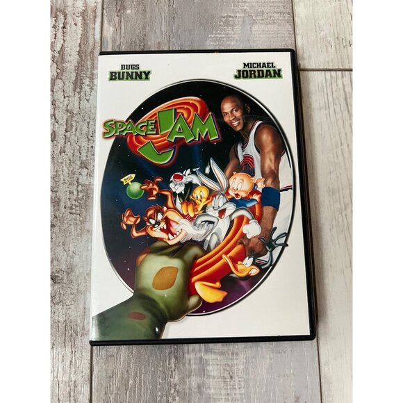 Space Jam DVD Movie Starring Michael Jordan & Bugs Bunny - Picture 1 of 5